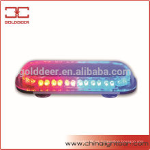 Multi-voltaje LED rojo/azul ADVERTENCIA Mini bar para el coche de policía (TBD696D-20f)